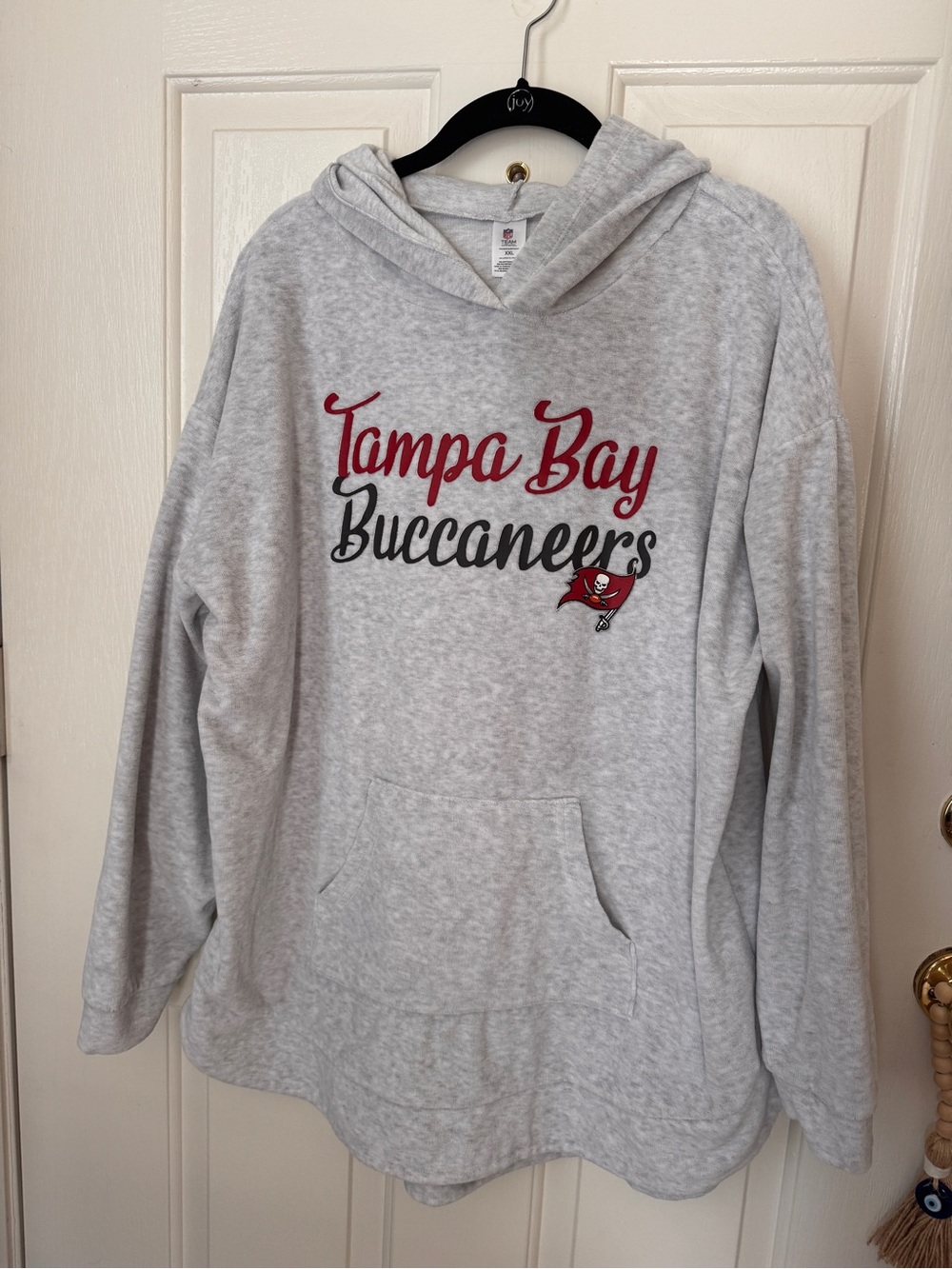 Tampa Bay Buccaneers Women’s XXL Longline Lounge Hoodie